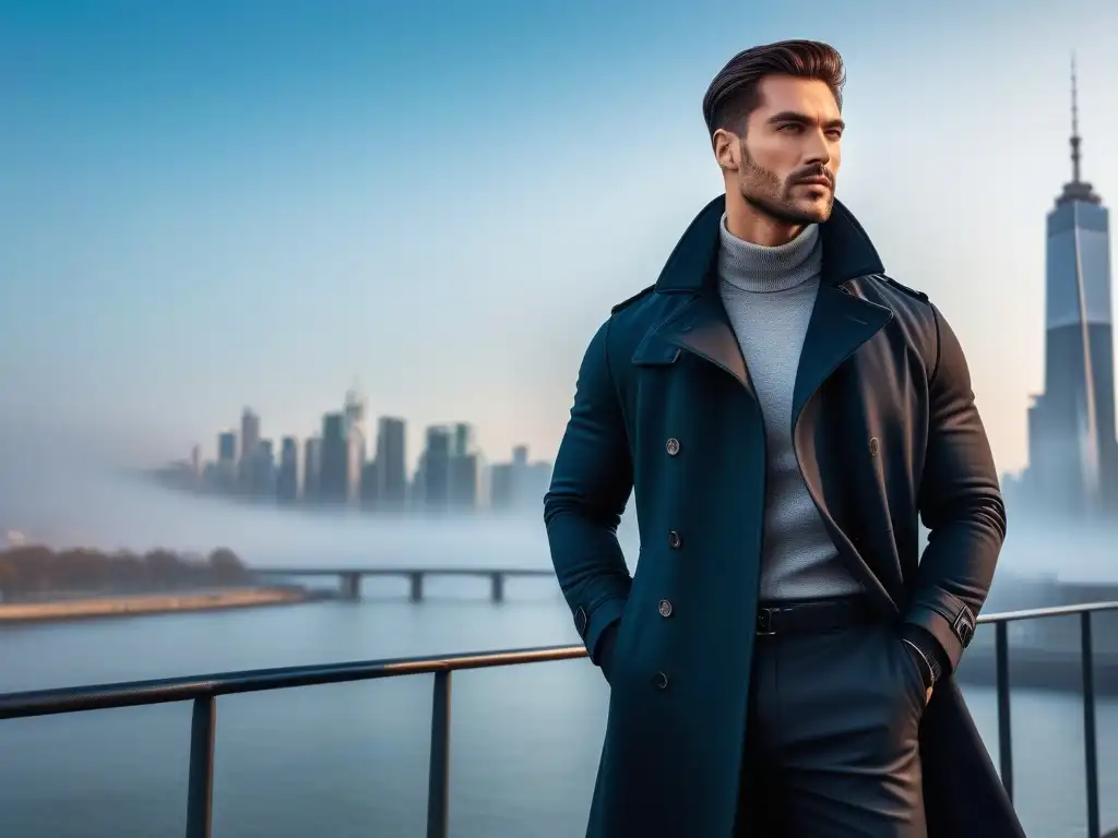 Moda urbana para altos: abrigos y chaquetas recomendados Guía de abrigos y chaquetas para tallas altas en un entorno urbano con estilo y confianza