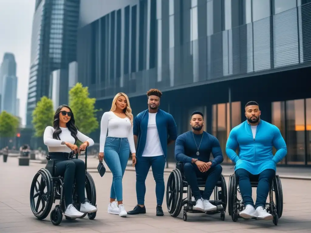 Moda adaptativa: jóvenes con discapacidad lucen estilos únicos en la ciudad Adolescentes con discapacidades lucen con estilo sus atuendos adaptativos en la ciudad