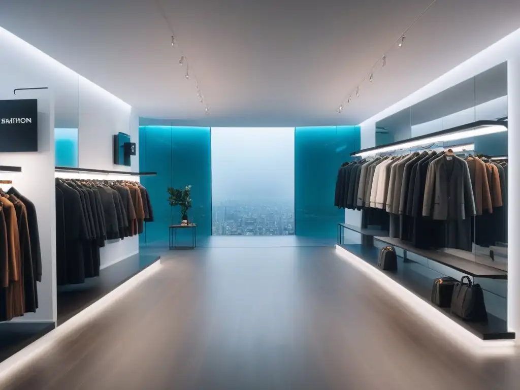 Tienda de moda inclusiva: diversidad y empoderamiento Un ambiente inclusivo y alegre en probadores de tienda de moda, con diversidad de clientes felices y empoderados
