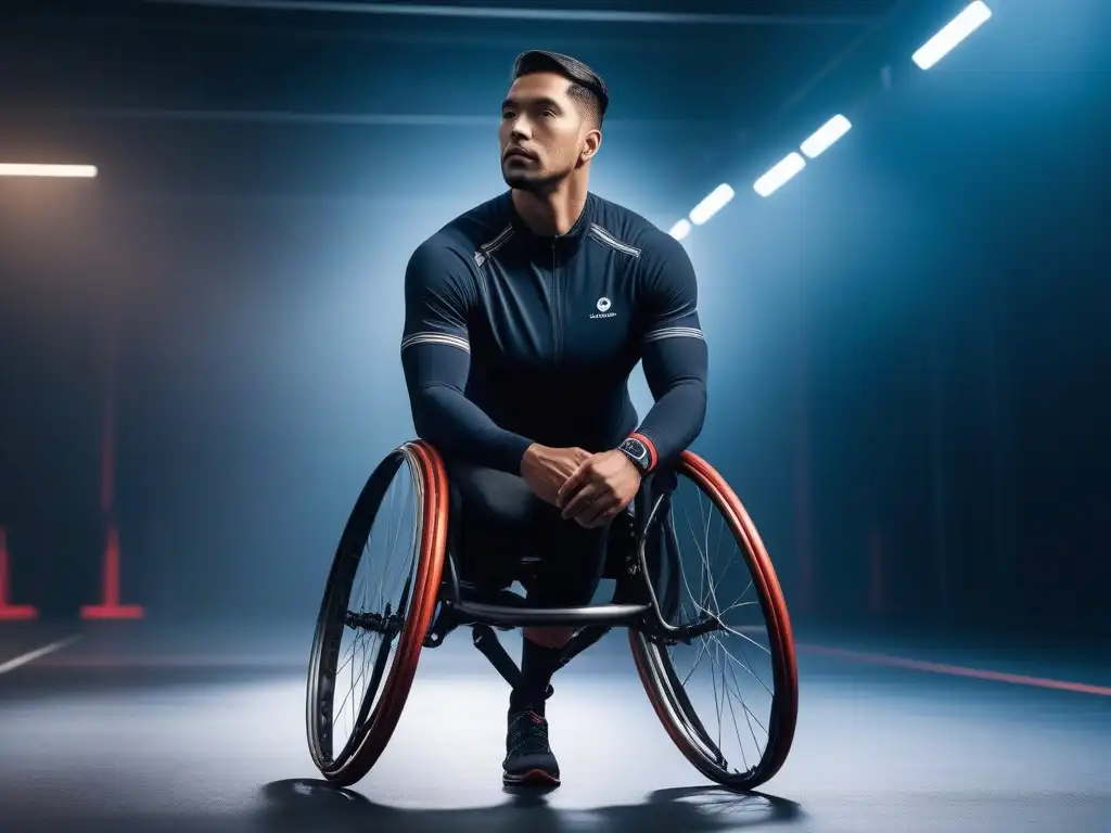 Ropa deportiva adaptativa: estilo y inclusión en el deporte Atletas con diversidad usando ropa deportiva adaptativa para todos en un escenario urbano dinámico