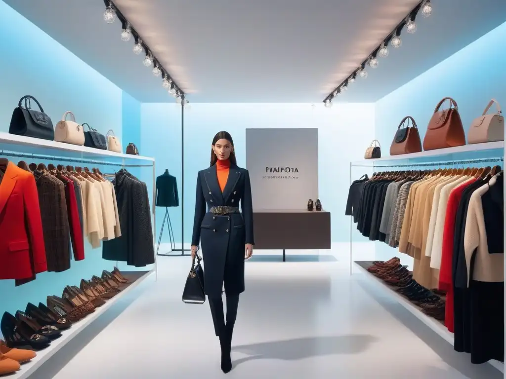 Boutique de moda nicho: elegancia contemporánea Una boutique moderna y elegante con moda de nicho para todos: ropa única, accesorios artesanales y calzado trendy