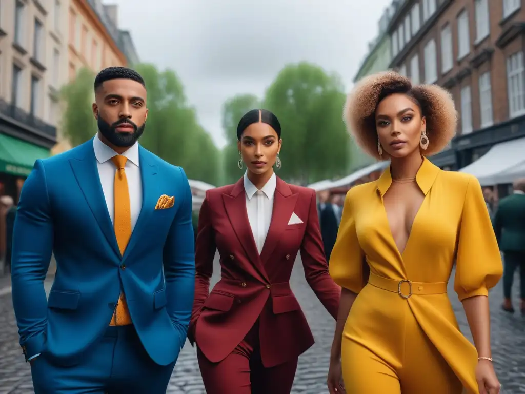 Una comunidad diversa muestra sus estilos únicos en una plaza urbana