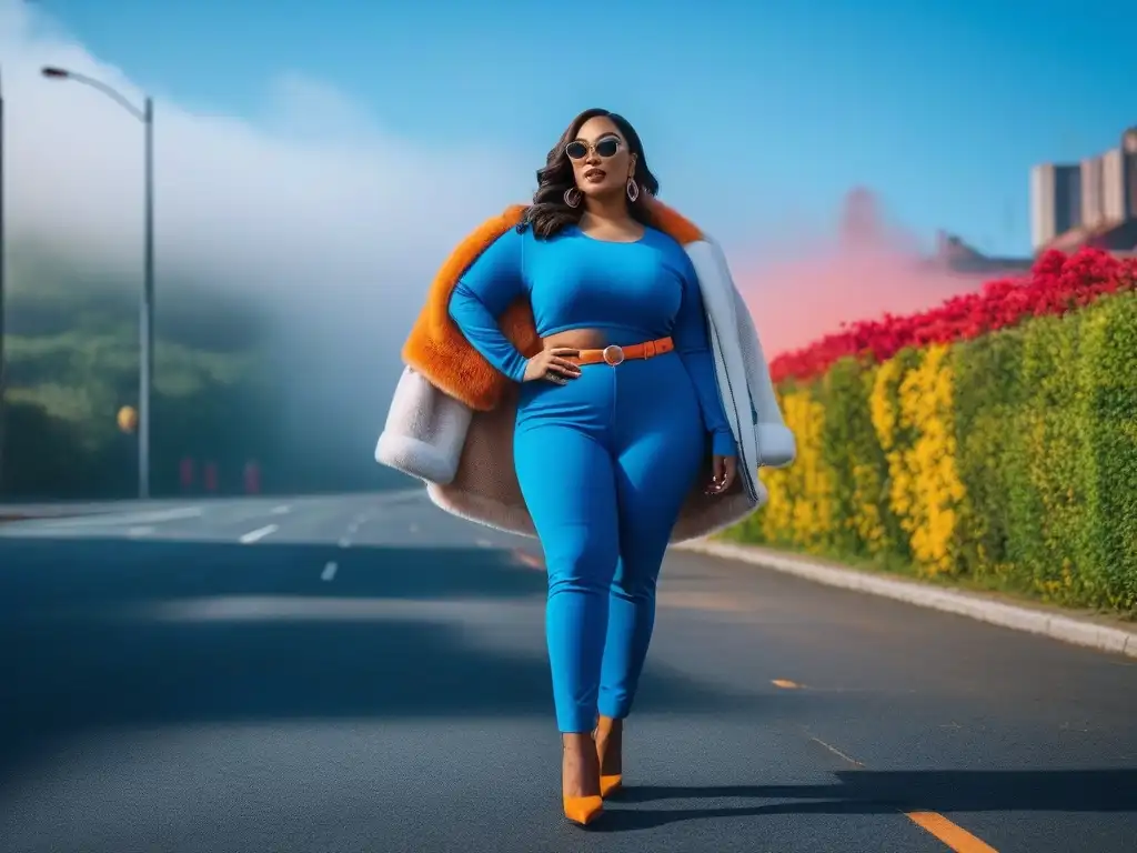 Moda inclusiva: Celebrando la diversidad con estilo y empoderamiento Una comunidad diversa y segura de sí misma posando con estilo inclusivo