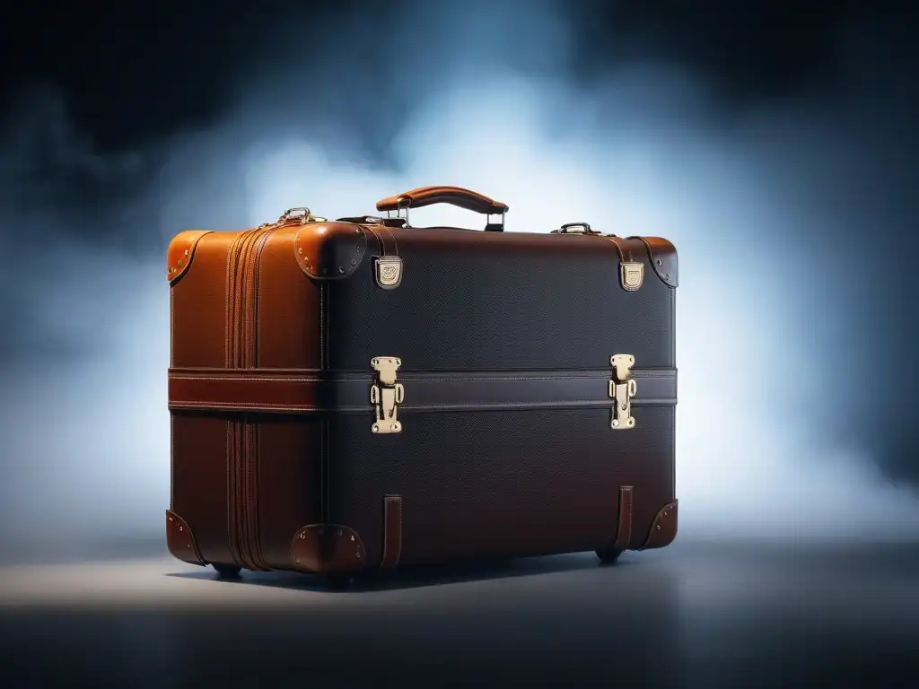 Equipaje de diseño para parejas: lujo y estilo para recién casados Conjunto de equipaje de lujo para luna de miel, elegante y sofisticado en un ambiente de viaje chic