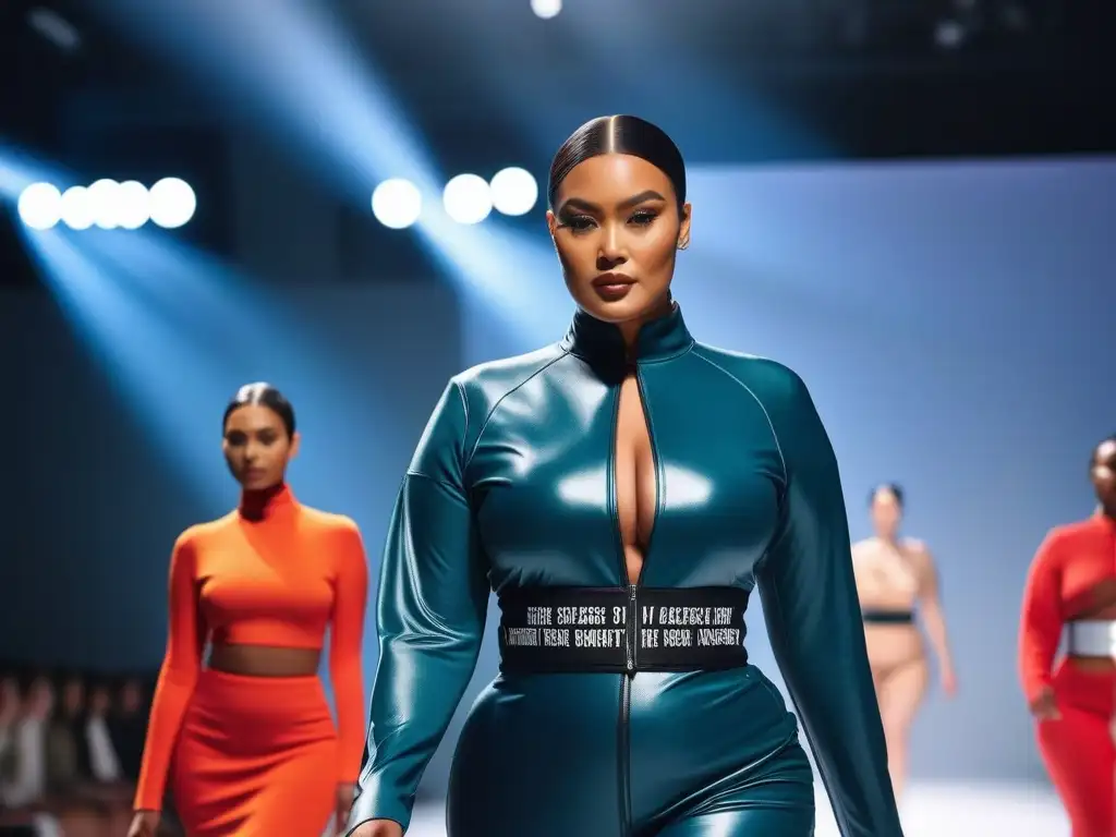 Desfile inclusivo: moda diversa y empoderadora Desfile futurista de moda inclusiva para todos los cuerpos