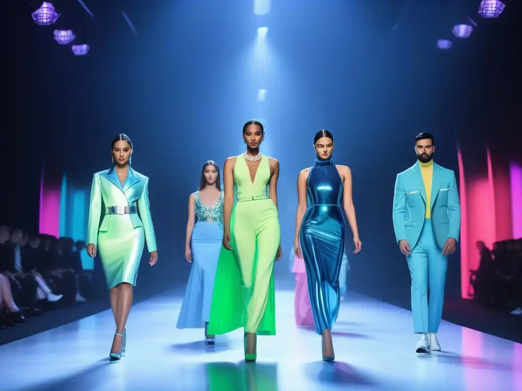 Pasarela del Futuro: Moda Inclusiva inspirada en Cine y TV Desfile futurista de moda inclusiva inspirada en cine y TV