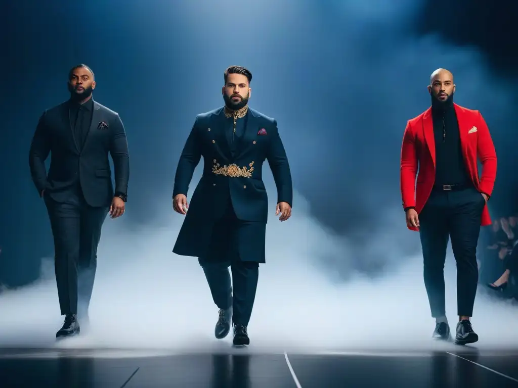 Desfile inclusivo: moda adaptativa y empoderamiento Un desfile inclusivo de moda adaptativa para todos cuerpos, mostrando empoderamiento y diversidad en la pasarela moderna