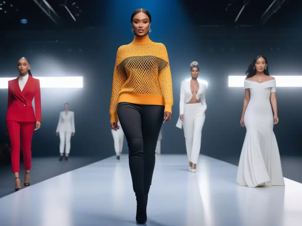 Desfile inclusivo: moda adaptativa para todos los cuerpos Un desfile inclusivo de moda con vestuario adaptativo para autoestima, reflejando diversidad y estilo