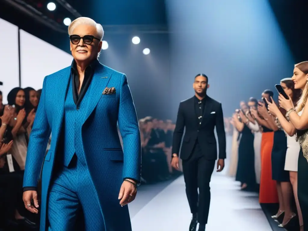 Desfile inclusivo de moda: diversidad y empoderamiento en la pasarela Desfile inclusivo de modelos de todas las edades y géneros luciendo prendas de marcas de moda adaptativa inclusiva