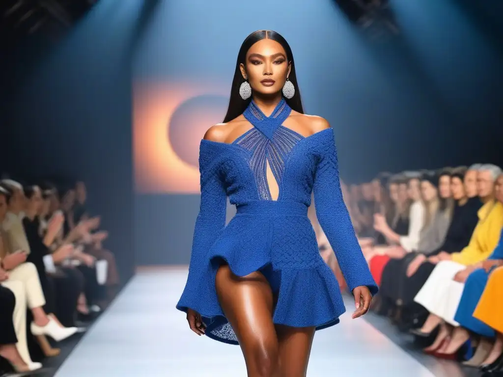Desfile de moda inclusivo: diversidad y empoderamiento en la pasarela Desfile inclusivo con modelos de diferentes tipos de cuerpo y habilidades, vistiendo moda inclusiva
