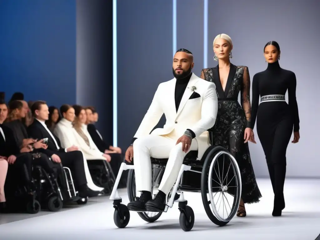 Desfile de moda inclusiva: empoderamiento y estilo adaptativo Desfile de moda adaptativa para discapacidades: diversidad, empoderamiento y estilo se unen en la pasarela inclusiva y moderna