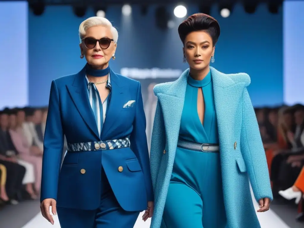 Desfile inclusivo: moda adaptativa para todas las edades y habilidades Desfile de moda adaptativa para todos, con diversidad de personas mostrando estilo y personalidad