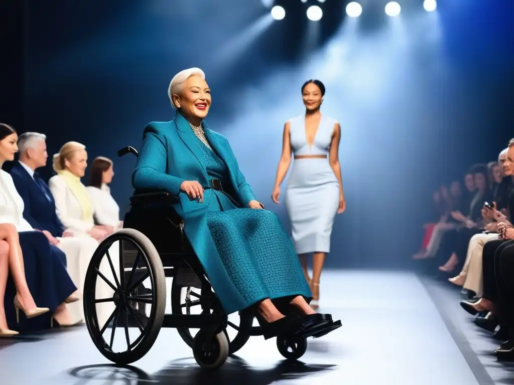 Desfile de moda inclusiva: Empoderamiento y creatividad en la pasarela Desfile de moda adaptativa para todos con innovadores diseños que reflejan diversidad y empoderamiento