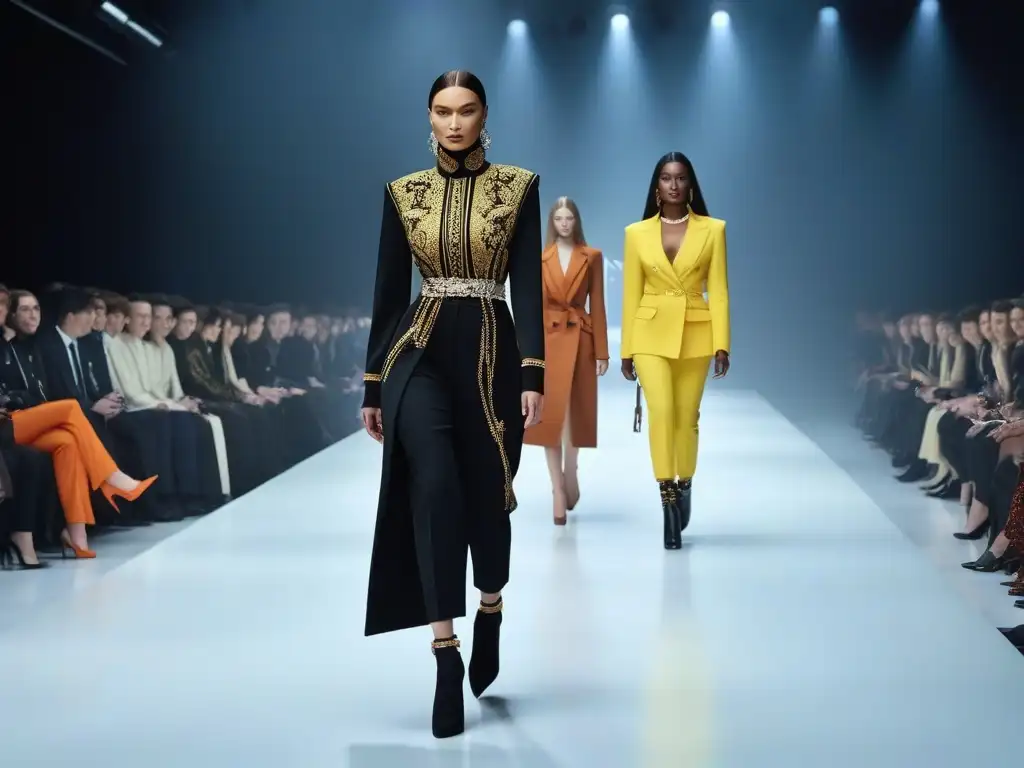 Desfile de moda inclusiva en Moscú: diversidad y estilo Desfile de moda para cuerpos diversos en Moscú con diseños innovadores y modelos seguros de sí mismos