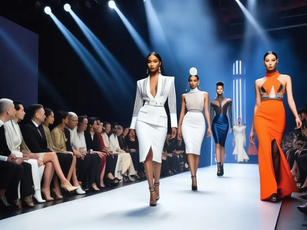 Desfile de moda inclusivo: diversidad en la pasarela de Jean Paul Gaultier Desfile de moda de Jean Paul Gaultier con diversidad en la alta costura