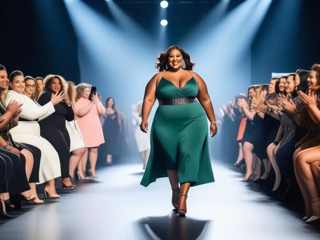 Desfile de Moda Plus Size: Celebrando la Diversidad y Autoestima Desfile de moda plus size: Celebrando la diversidad y la autoestima con confianza y estilo