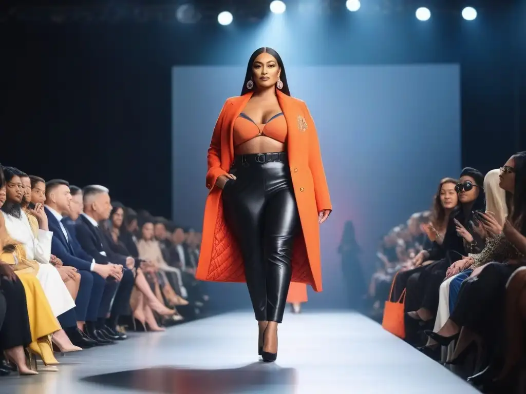 Desfile de moda inclusiva: diversidad y empoderamiento Desfile de moda inclusiva: autoestima en cuerpos diversos desfilando con confianza