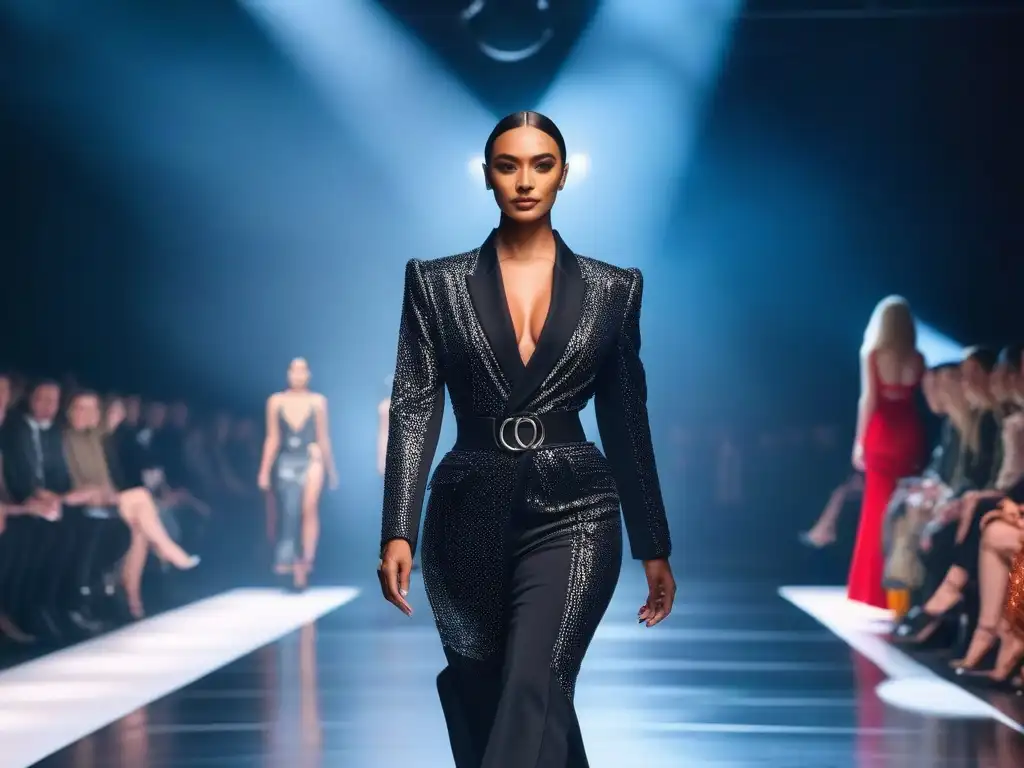 Desfile de moda inclusivo y empoderador con diversidad de estilos Desfile de moda inclusiva y autoimagen positiva con diversidad de estilos y confianza