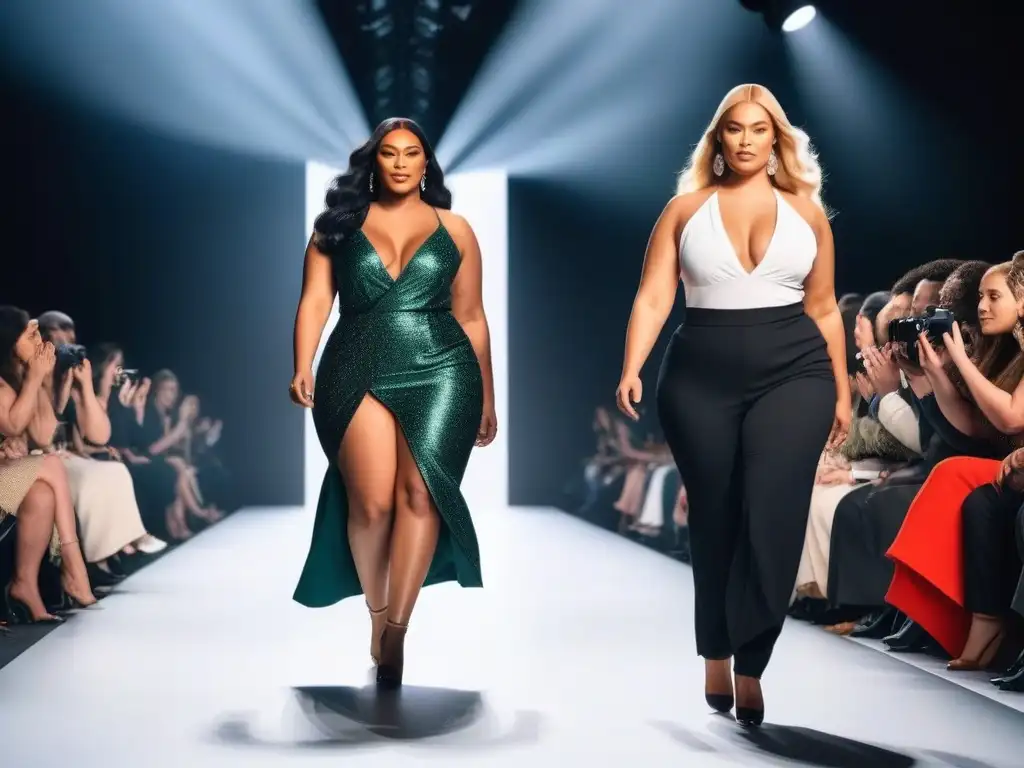 Desfile de moda inclusivo: diversidad, empoderamiento y belleza Desfile de moda inclusiva para todos cuerpos: diversidad, empoderamiento y belleza en la pasarela