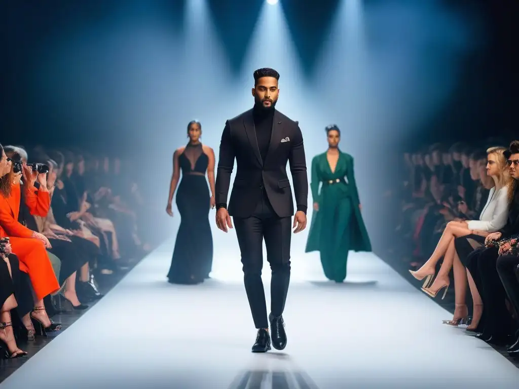 Desfile de moda inclusiva para todos cuerpos, diversidad y estilo en la pasarela