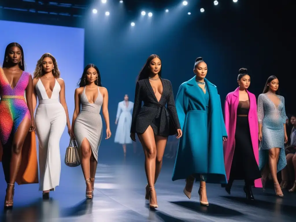 Pasarela inclusiva: moda diversa y vibrante para todos Desfile de moda inclusiva para todos los cuerpos: diversidad y elegancia en la pasarela
