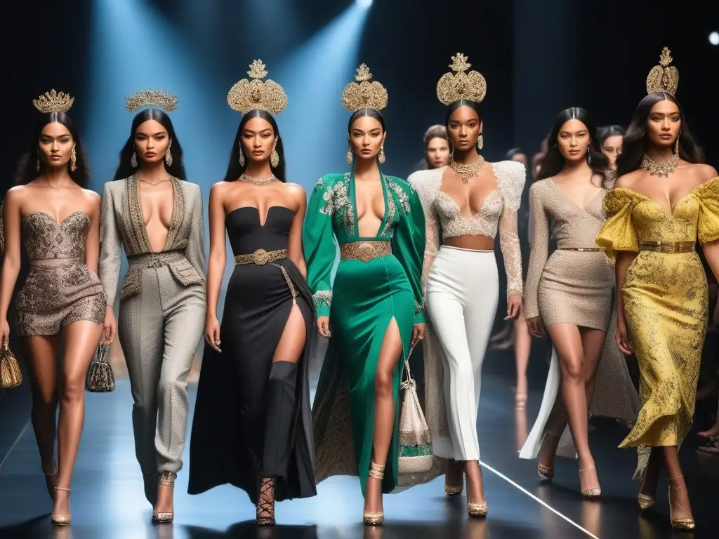 Diversidad y lujo en pasarela: Dolce & Gabbana 2022 Desfile de moda inclusiva para todos los cuerpos de Dolce & Gabbana con modelos diversos y empoderados