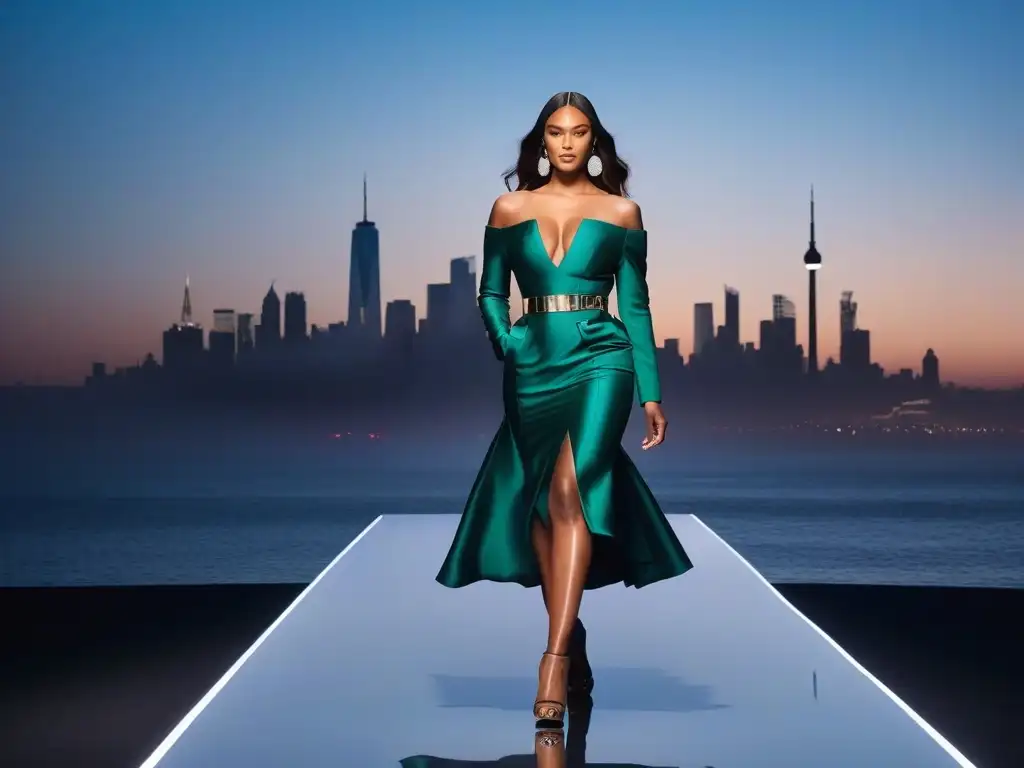 Desfile de moda inclusiva para todos los cuerpos con modelos diversos luciendo diseños de lujo de Michael Kors