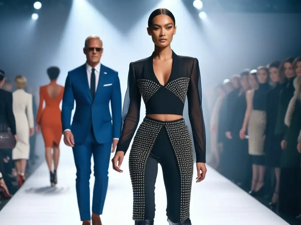 Desfile de moda inclusiva para todos los cuerpos con elegancia y estilo en la pasarela de Michael Kors