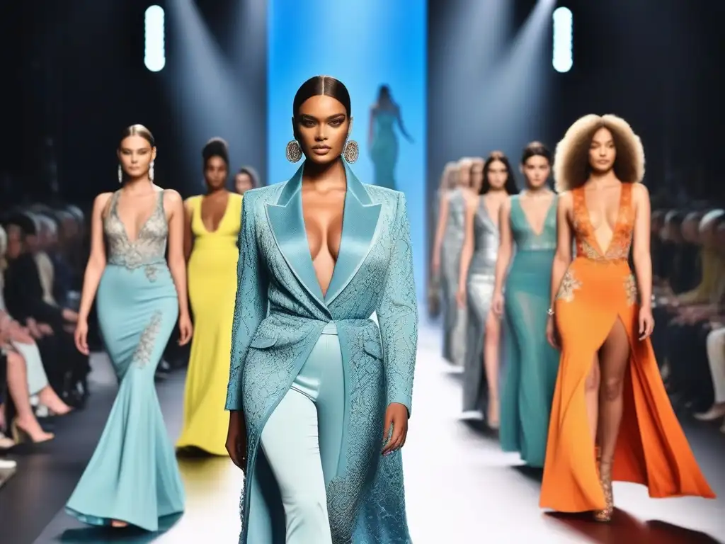 Desfile de moda inclusiva: diversidad de cuerpos en pasarela Roberto Cavalli Desfile de moda inclusiva para todos los cuerpos con diseños de Roberto Cavalli