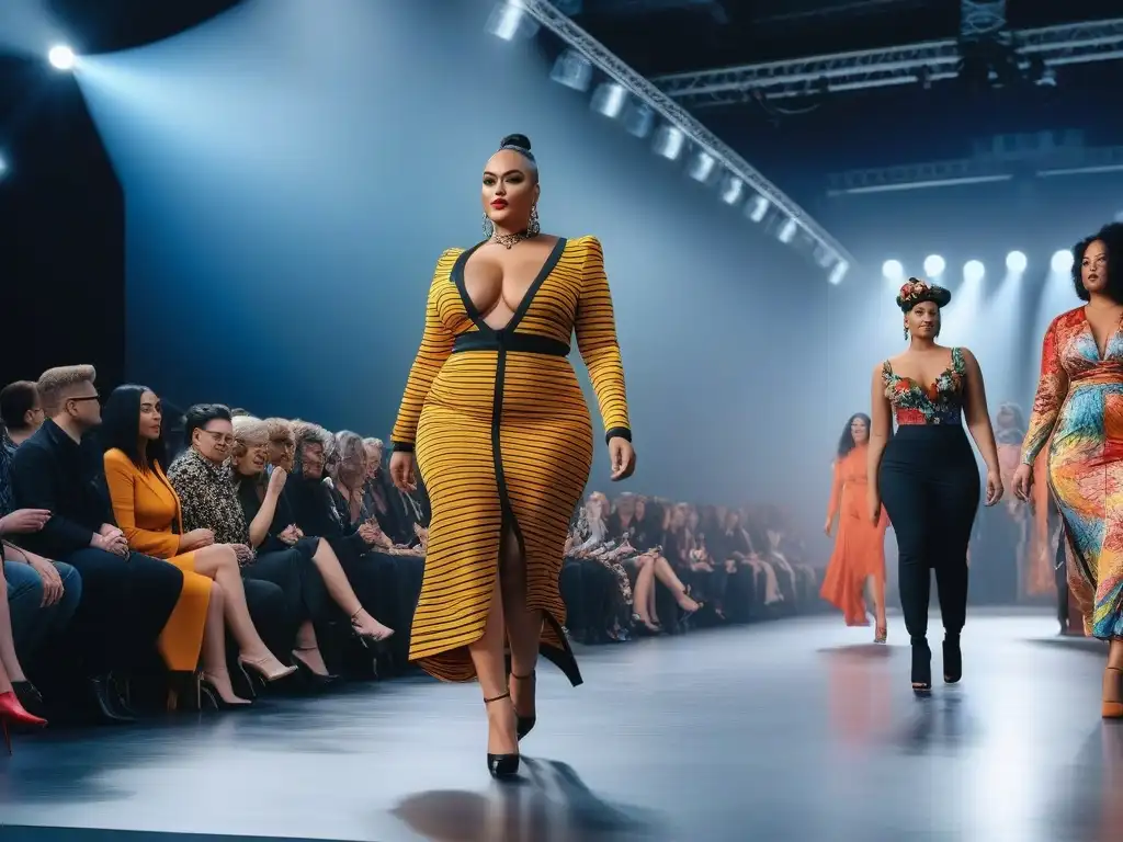 Desfile inclusivo: Celebrando la diversidad con moda vibrante Desfile de moda inclusiva para todos cuerpos: diversidad, individualidad y empoderamiento en la pasarela