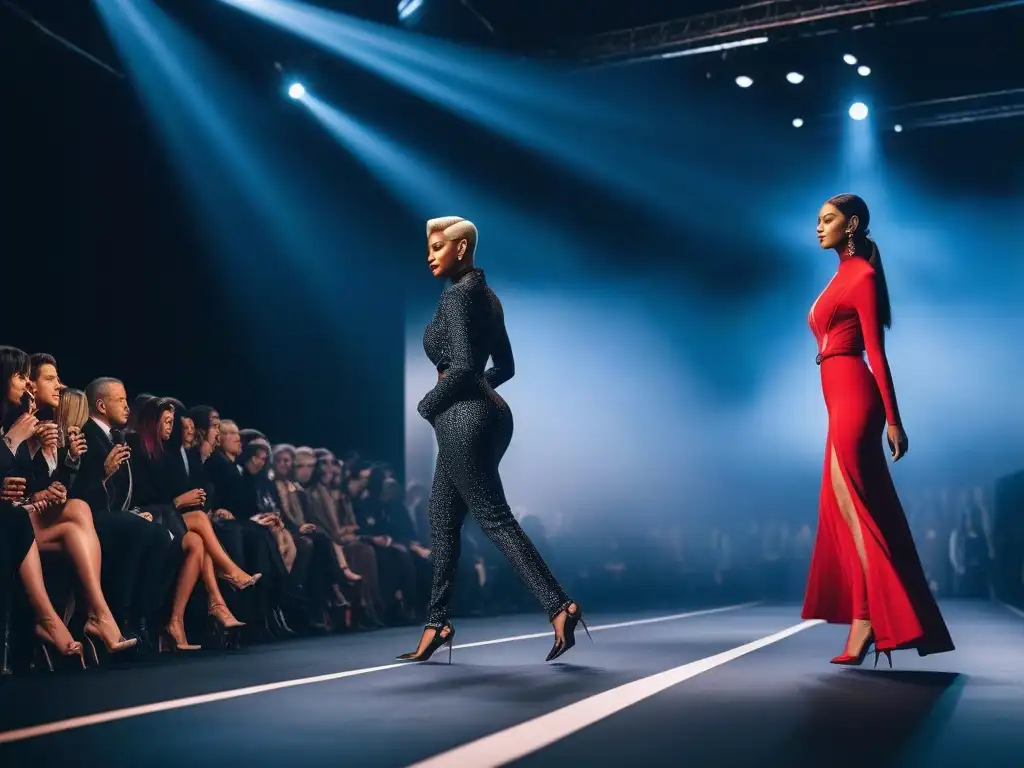 Desfile de moda inclusivo y empoderador: diversidad de cuerpos y estilos Desfile de moda inclusiva para todos los cuerpos, con diversidad de estilos y personalidades