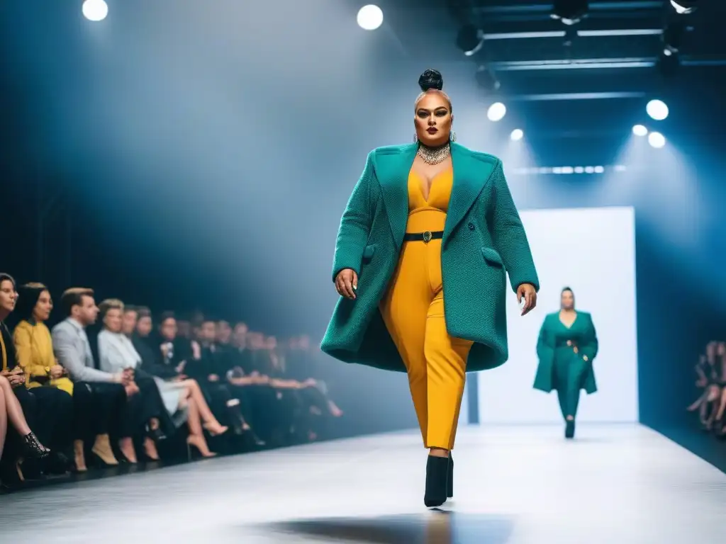 Desfile de moda inclusivo: diversidad, estilo y empoderamiento Desfile de moda inclusiva para todos cuerpos: diversidad, estilo y empoderamiento en cada paso