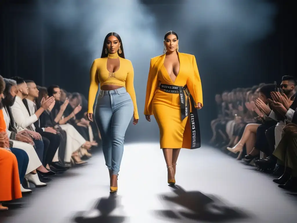 Diversidad y empoderamiento en la pasarela: Moda para todos los cuerpos Un desfile de moda inclusiva para todos cuerpos, con diversidad y empoderamiento en cada paso