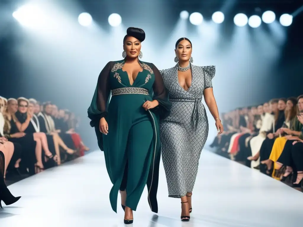 Desfile de moda inclusiva: diversidad y empoderamiento en la pasarela Desfile de moda inclusiva para todos los cuerpos, edades y etnias