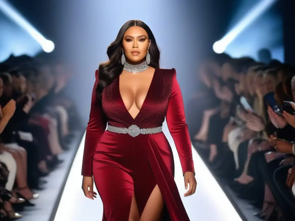 Desfile de moda inclusiva para todos los cuerpos, celebrando la diversidad con estilo y empoderamiento