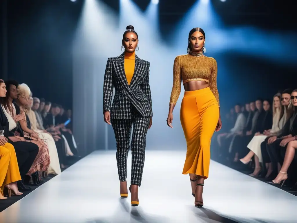Desfile de moda inclusivo: diversidad y empoderamiento en 8k Desfile de moda inclusiva para cuerpos diversos con modelos seguros y empoderados