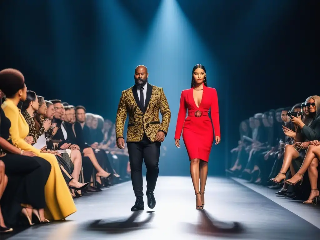 Desfile inclusivo: moda diversa y vibrante en la pasarela Desfile de moda inclusiva en economía global estudio