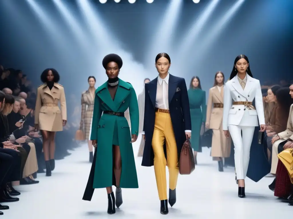 Desfile inclusivo de Burberry: moda diversa y empoderadora Un desfile de moda inclusiva Burberry desafía estándares en un estudio de moda