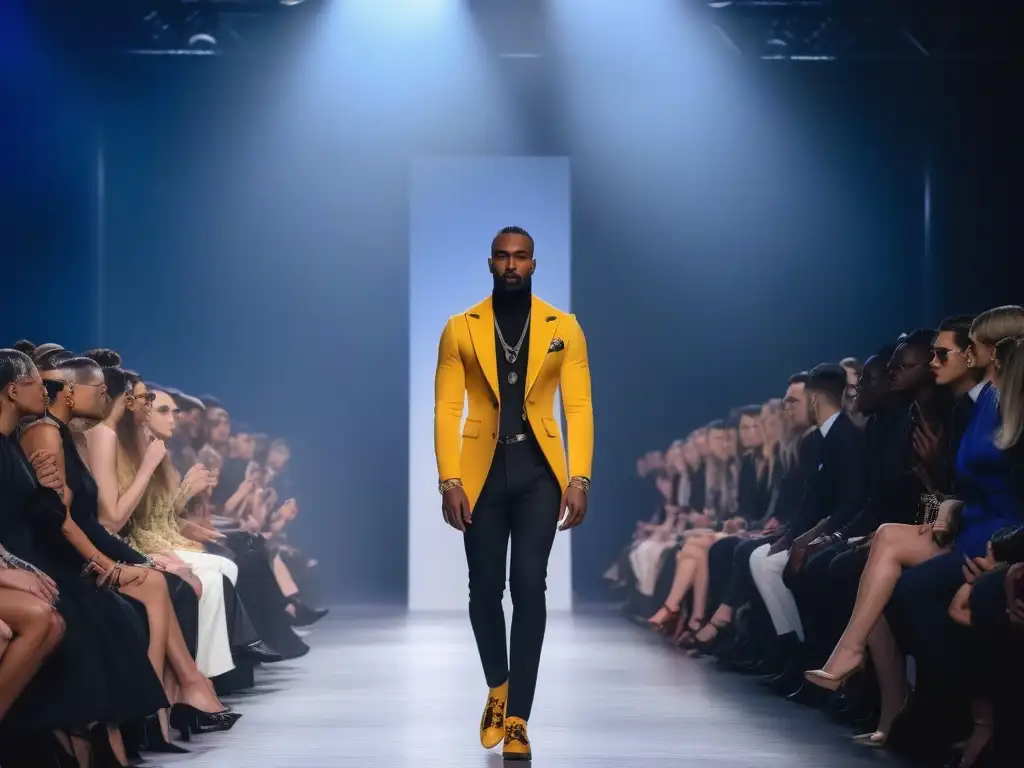 Desfile de moda inclusivo: Celebrando la diversidad de género con estilo Desfile de moda inclusiva historia transgénero con modelos de género fluido y diseño vanguardista