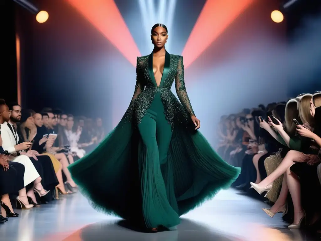 Desfile de moda diverso y empoderador de Christian Siriano Desfile de moda inclusiva de Christian Siriano con modelos diversos derrochando confianza y estilo en la pasarela