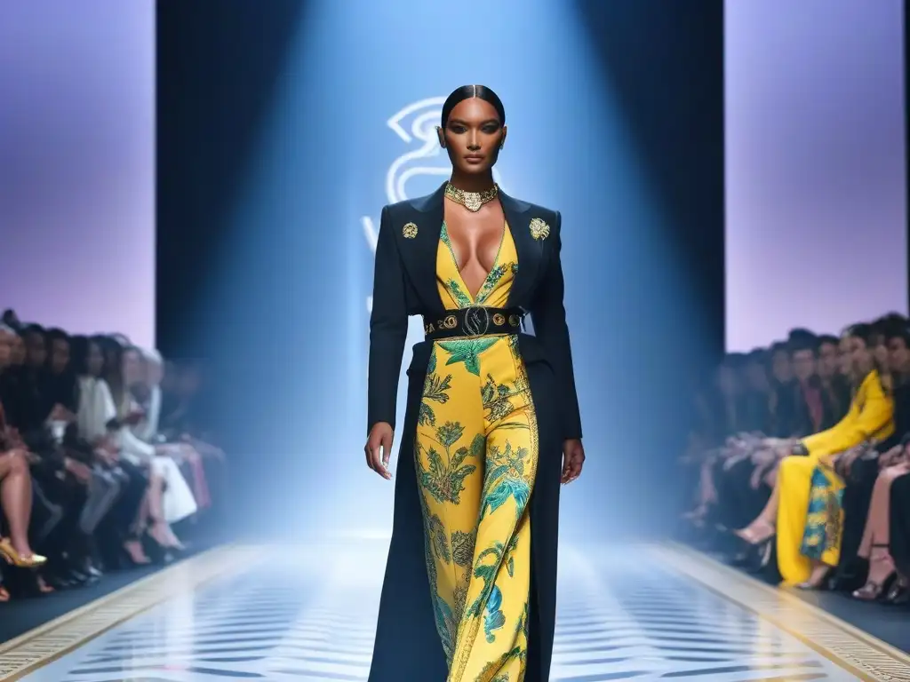 Desfile inclusivo: moda Versace para todos Desfile de moda inclusiva con modelos diversos en tallas especiales