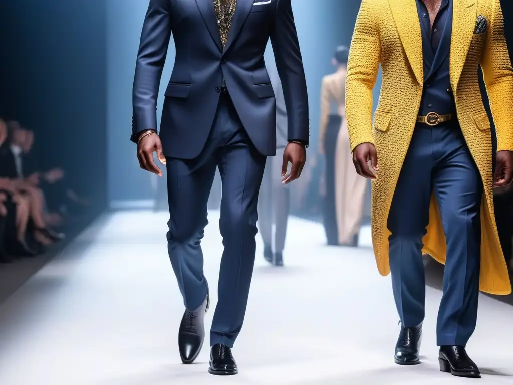 Desfile Tom Ford: diversidad y lujo inclusivo en la moda Desfile de moda inclusiva con modelos de todos los cuerpos y tallas luciendo diseños de Tom Ford