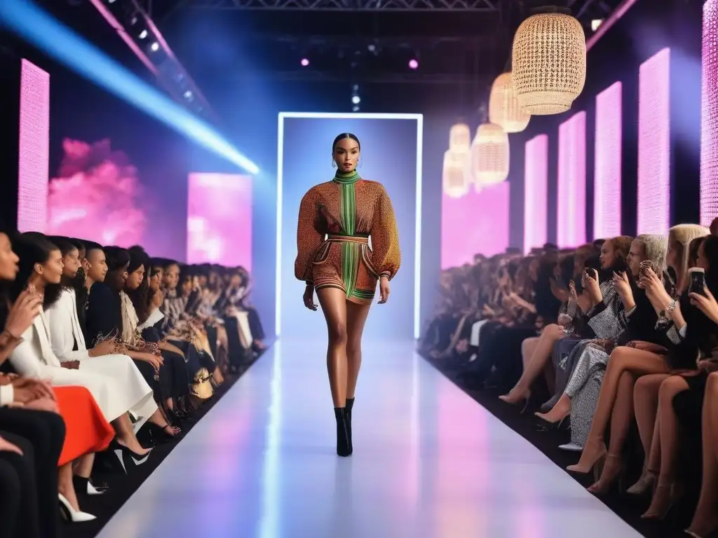 Desfile de moda petite inclusivo: diversidad y estilo en la pasarela Desfile de moda petite inclusiva con modelos seguras y diversas, reflejando tendencias y marcas en un escenario inspirador