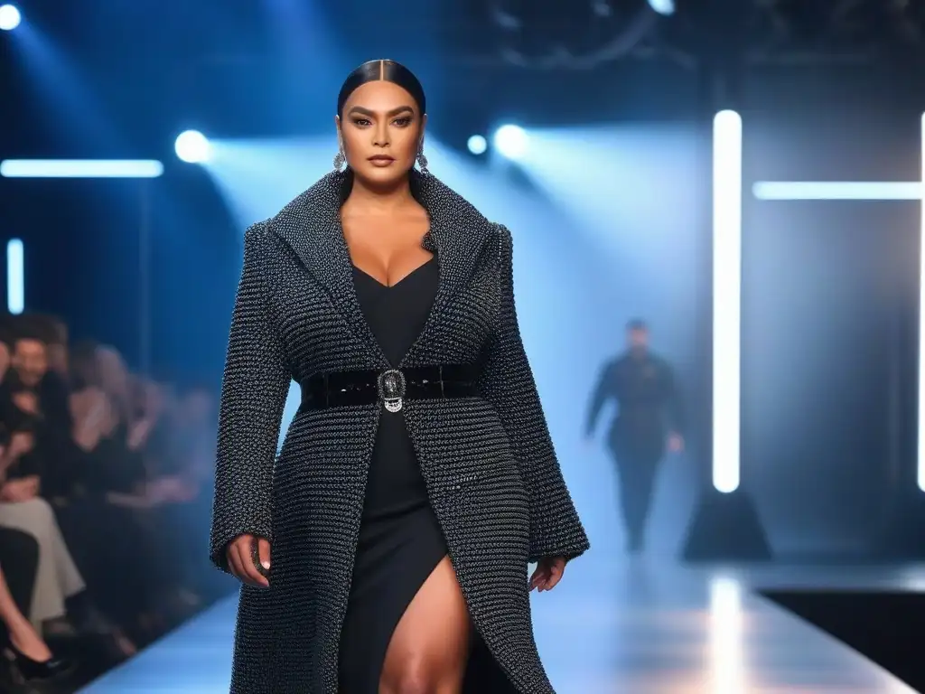 Desfile inclusivo: moda adaptativa para todos Desfile de moda inclusiva con modelos diversos luciendo diseños adaptativos