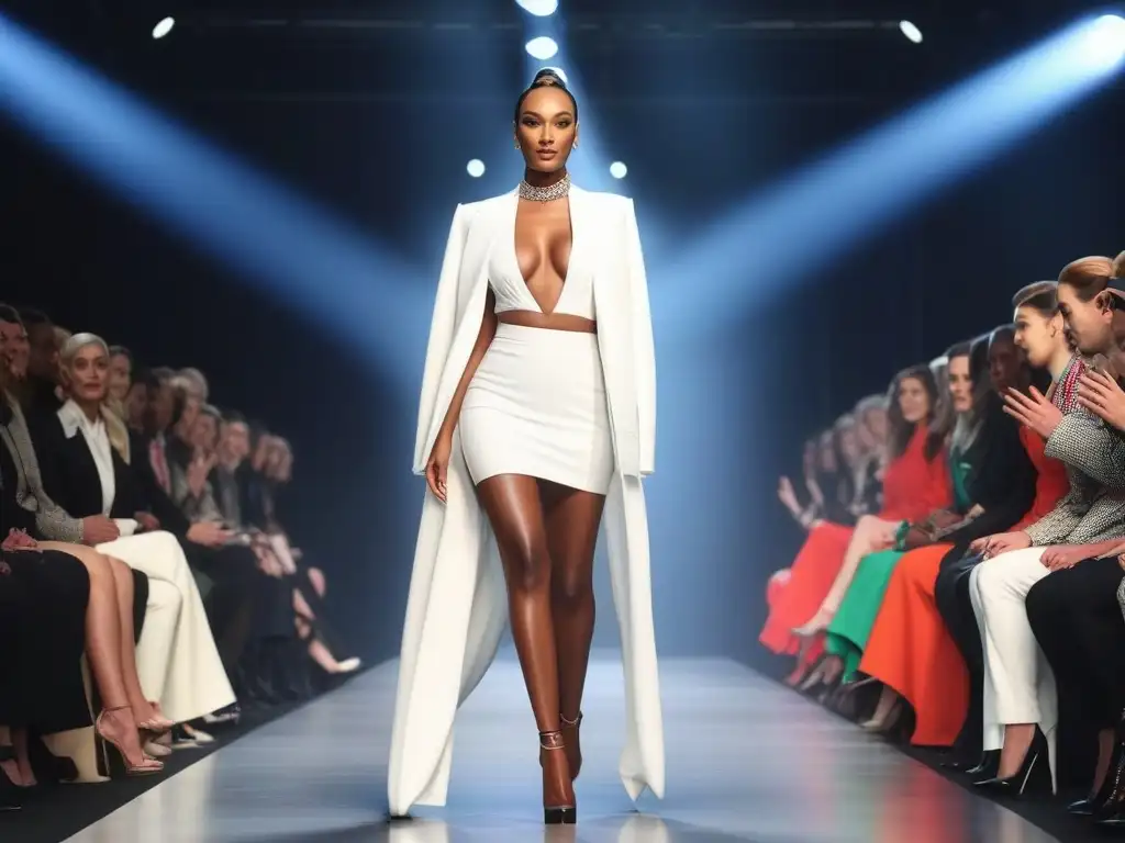 Desfile de moda para altos: diversidad y empoderamiento en la pasarela Desfile de moda tall inclusiva con opciones amplias, modelos seguras y empoderadas
