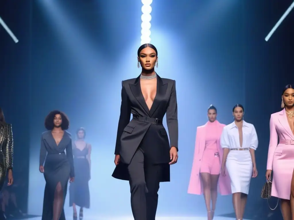 Desfile de moda transgénero: inclusivo, moderno y empoderador Desfile de moda inclusiva para personas transgénero con modelos seguros y modernos