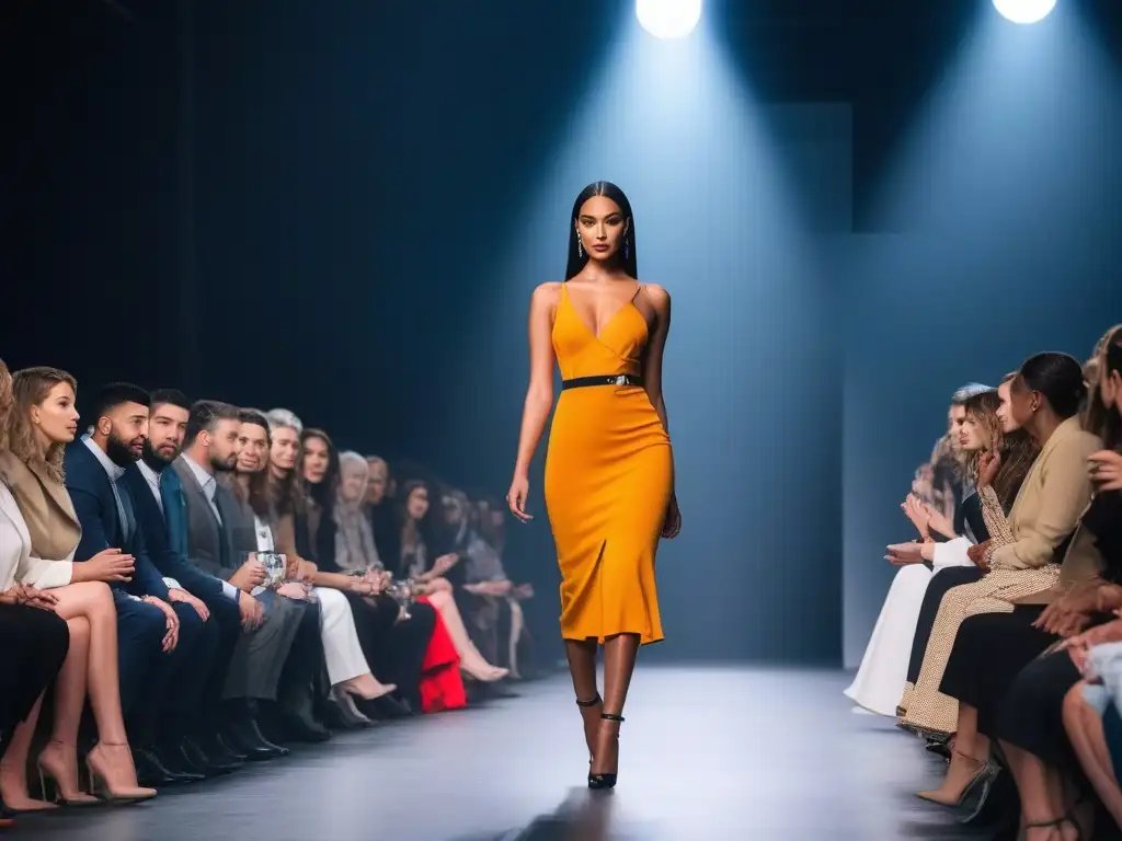 Desfile de moda inclusivo y sostenible: diversidad y empoderamiento Desfile de moda inclusiva y sostenible con diversidad de modelos empoderados en la pasarela