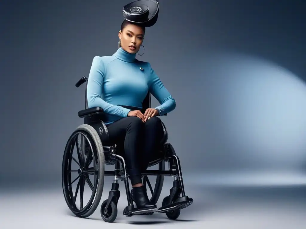 Moda adaptativa: accesorios modernos para todos Un desfile de moda inclusivo con accesorios adaptativos para todos cuerpos, fusionando estilo y funcionalidad