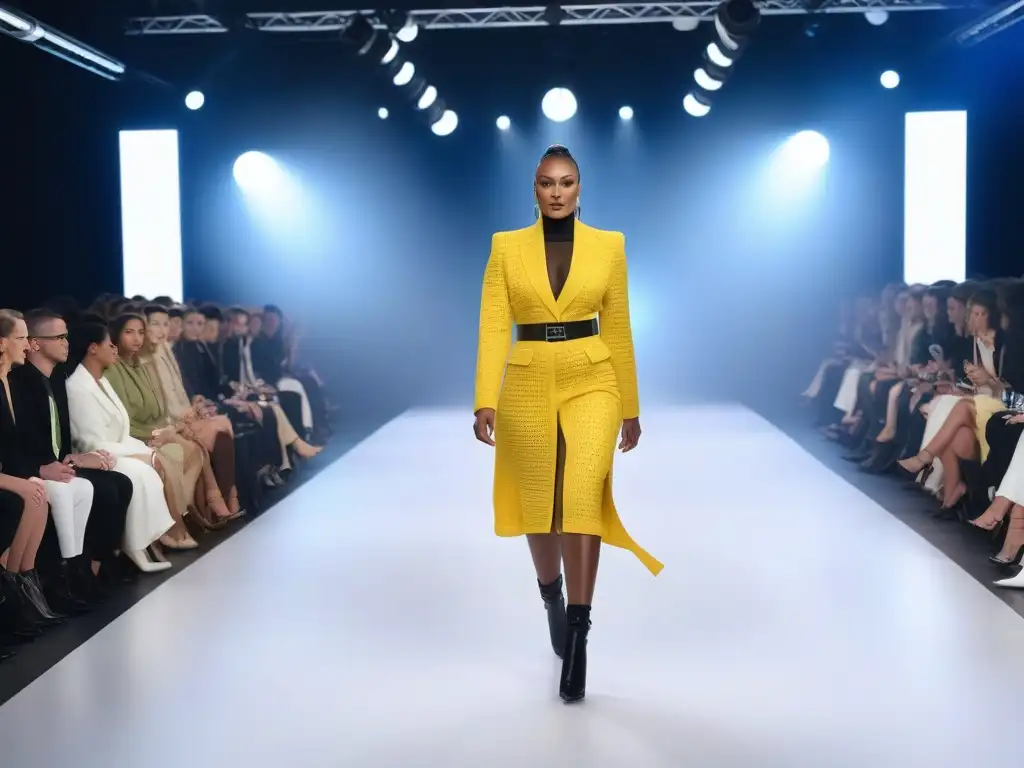 Pasarela inclusiva: diversidad en la moda Desfile de moda inclusivo y diverso, rompiendo estereotipos y cambiando percepciones en la industria