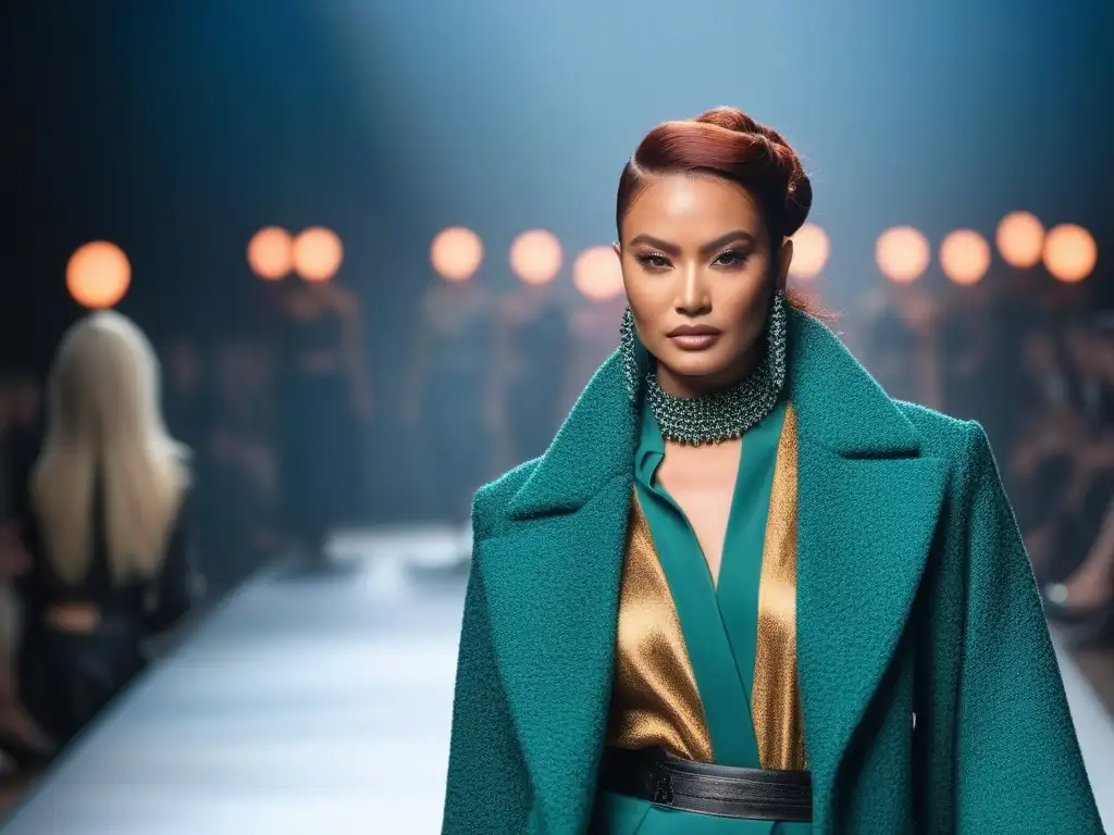 Desfile de moda inclusivo: diversidad y empoderamiento en la pasarela Desfile de moda inclusivo con modelos diversos empoderados